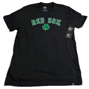 Boston Red Sox St Patricks Day Shamrock 47 Brand T Shirt Mens Large NWT MLB